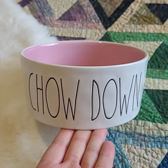 Rae dunn artisan collection dog bowl discount